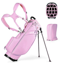 Load image into Gallery viewer, 14-Way Golf Bags for Men, Golf Stand Bag, Purple
