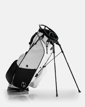 Load image into Gallery viewer, Pins &amp; Aces Player Preferred Golf Bag - Premium Design, Lightweight Golf Bag with Stand - Velvet-Lined 14-Way Club Divider System (Domino)
