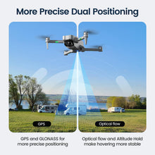 Load image into Gallery viewer, Drones with Camera for Adults 4k, Under 250g, FPV RC Quadcopter with Brushless Motors, 5GHz Transmission
