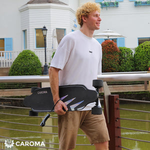 Electric Skateboards Glow in The Dark, 1200W Powerful Motor, 28MPH Top Speed, 4/6AH Battery, 16/28Miles Max Range