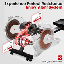 Load image into Gallery viewer, Wenoker Rowing Machine for Home - Wood grain-App
