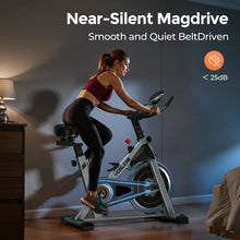 Load image into Gallery viewer, YOSUDA Exercise Bike, Brake Pad Stationary Bike for Home -Magnetic-Black
