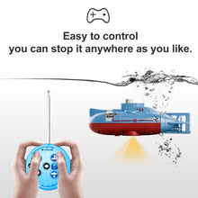 Load image into Gallery viewer, Mini RC Submarine for Kids, LSRC-SMI Remote Control Boat Waterproof Diving Toy for Boys and Girls (White)
