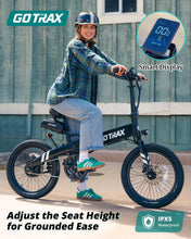 Load image into Gallery viewer, 20&quot; Electric Bike, Max Range 50 Miles &amp; 20Mph Power by 350W, LCD Display &amp; 5 Pedal-Assist Levels, Adult Folding Bike
