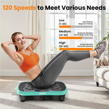 Load image into Gallery viewer, AXV Vibration Plate Fitness Platform Exercise Machine Vibrating Shaking Full Body Shaker Workout Vibrate Stand Shake Board Sport for Weight Loss Fat Burner for Gym Home Office
