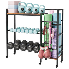 Load image into Gallery viewer, HavenlyYouth Dumbbell Rack, Gym Storage Rack, Weight Rack for Home Gym, Dumbbells
