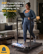 Load image into Gallery viewer, Superun Walking Pad Treadmill with Incline and Handle Bar

