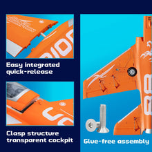 Load image into Gallery viewer, RC Airplane Jet Rc Planes for Adults Rc Jet Plane EDF Jet 90mm Super Scorpion V2 Orange (No Radio, Battery, Charger)
