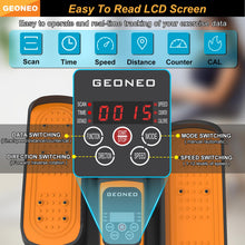 Load image into Gallery viewer, Under Desk Elliptical Machine, Electric Elliptical Exerciser for Senior, Quiet &amp; Small Electric Seated Pedal Exerciser for Home with Monitor, Remote Control &amp; 12 Adjustable Speeds (Orange-pro)
