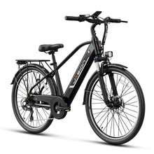 Load image into Gallery viewer, Jasion Roamer Electric Bike for Adults 1200W Peak Motor 528WH Removable Battery,up to 60miles 28MPH City Cruiser Ebike, Black
