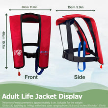 Load image into Gallery viewer, HWAYAN | Manual Inflatable Life Jacket for Adults| Supports up to 330 lbs
