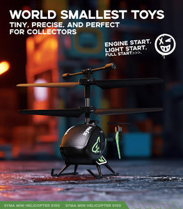 S100 Mini RC Helicopter with Gyro Stabilizer, Altitude Hold, 3.5 Channel, 5-7 Min Flight Time, Remote Control Helicopter Toy