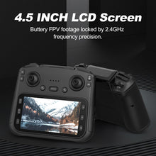 Load image into Gallery viewer, GPS Drone with 4K Camera for Adults, 4.5" Remote Control Screen, Auto Return
