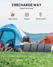 Load image into Gallery viewer, Solar Powered Generator, 300W Portable Power Station with Solar Panel 40W

