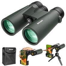 Load image into Gallery viewer, Adorrgon 15x45 High Powered Binoculars for Adults, Phone Adapter and Tripod
