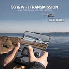 Load image into Gallery viewer, GPS Drone with Camera 4K, Under 249g, 45 Mins Flight, Brushless Motor, Light, Auto Follow, Tap Fly &amp; Circle Fly, One Key Start
