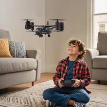 Load image into Gallery viewer, RC Helicopter, 2.4GHz Remote Control Helicopter with Gyro, 4-Channel RC Airplane for Beginner, Wing Lights &amp; One-Key Takeoff/Landing
