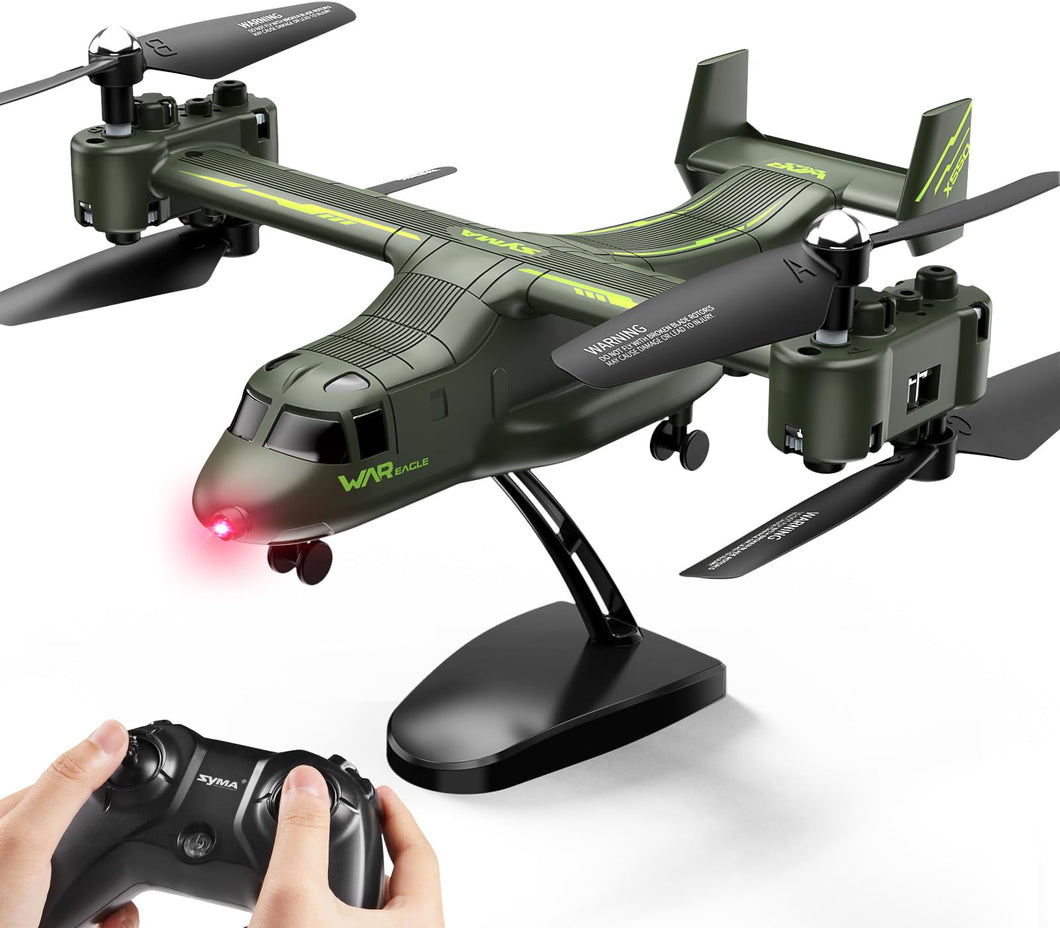 Military RC Helicopter, 4 Channel Remote Control Helicopter with High & Low Speed, Multiple Stunt Flying, Altitude Hold, Army Model