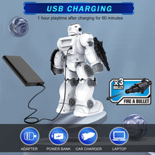 Load image into Gallery viewer, Toys for 6-10 Year Old Boys Girls, Rechargeable Remote Control Robot Toy, Intelligent Programmable RC Robot with 2.4GHz Gesture Sensing

