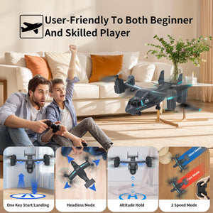 Remote Control, LM19 Military RC Helicopter with Live Camera for Military Fans, Flying and Land Gliding Mode, One Key take Off