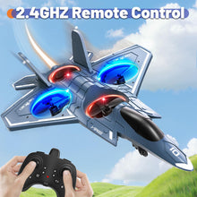 Load image into Gallery viewer, ENJOYFLY Foam Remote Control Airplanes RC Planes for Kids Adults 14+, RC Airplane Fighter Jet
