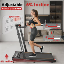 Load image into Gallery viewer, Hccsport Treadmill with Incline -  Remote Control and Removable Tray
