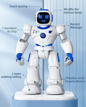 Load image into Gallery viewer, 1088 Smart Robots for Kids, Large Programmable Interactive RC Robot with Voice Control, APP Control
