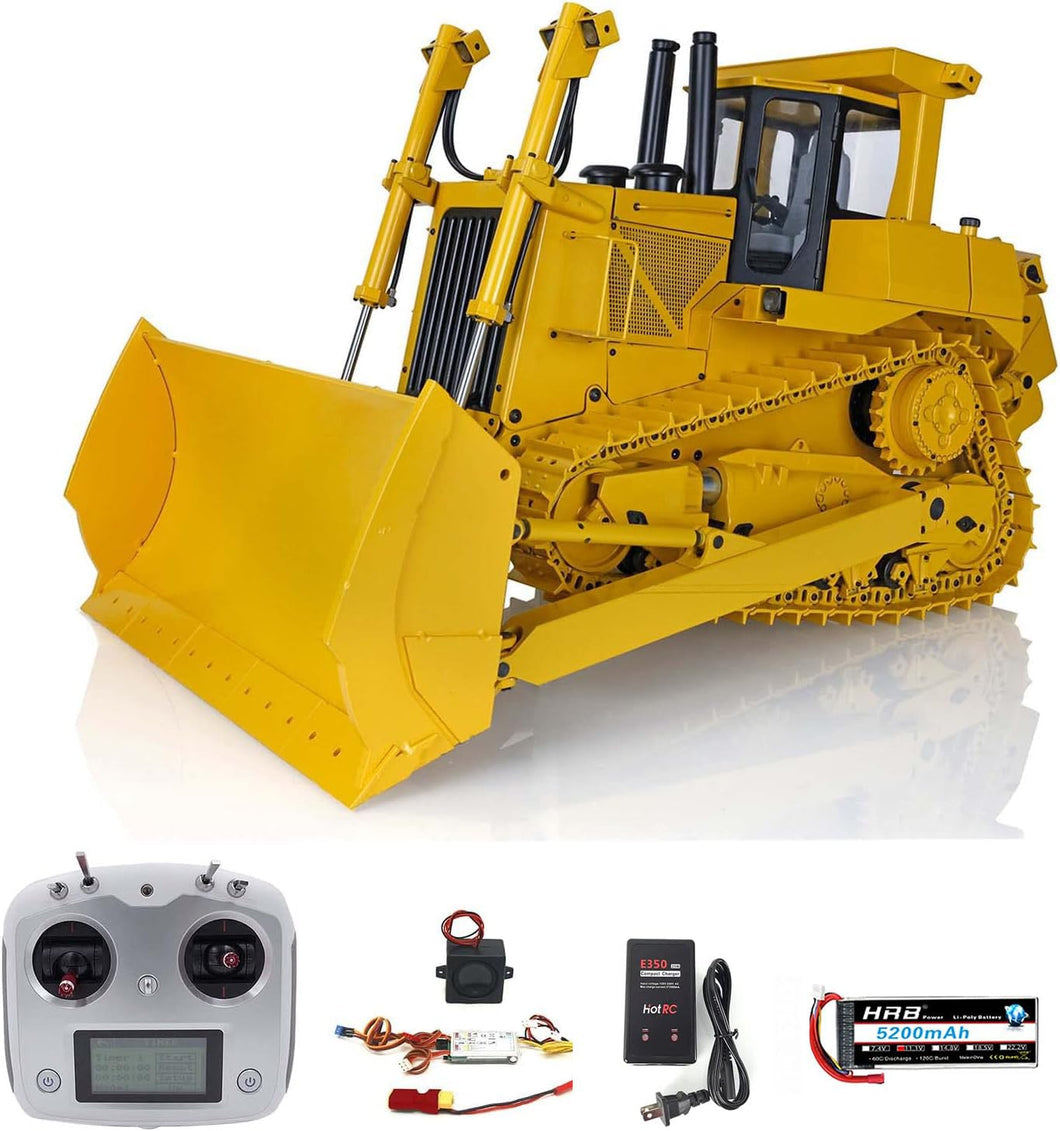 1/14 RC Hydraulic Bulldozer DXR2 Remote Control Dozer New Sound Module