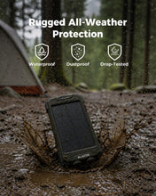 Load image into Gallery viewer, BLAVOR Solar Power Bank 10,000mAh Portable Wireless Charger for Cell Phones
