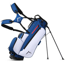 Load image into Gallery viewer, uniHimal 8-Way Lightweight Walking Golf Stand Bag for Men Women Blue White
