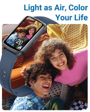 Load image into Gallery viewer, Amzhero Health Fitness Tracker with 24/7 Heart Rate, Blood Oxygen -Blue
