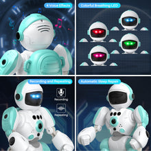 Load image into Gallery viewer, Kids Robot Toys, Remote Control Robot, Programmable Robot with Recorded Voice Music Dance Gesture Control
