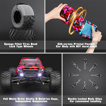 Load image into Gallery viewer, 1:12 Scale RC Cars 903 RC Monster Truck, 38 km/h Speed Hobby Fast RC Cars for Kids and Adults Toy Gifts, 2.4 GHz 4WD
