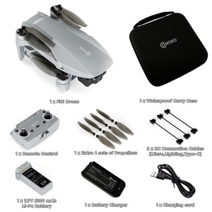 F36 GPS Drone with 4K Camera, 3-Axis Gimbal Stabilizer, 2 Miles Long Range, 25 Min Flight, Optical Flow, Brushless Motors, Follow Me