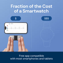 Load image into Gallery viewer, KardiaMobile 1-Lead EKG Monitor, Medical-Grade FDA-Cleared Personal Heart Monitor, Detects Normal, AFib &amp; Arrhythmias, 30 Second Results, Works with Most Smartphones, HSA&amp;FSA Eligible
