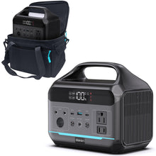 Load image into Gallery viewer, Portable Power Station 288Wh LiFePO4 Battery, 600W Power Bank with AC Outlet Fast Charging 8.4LB Lightweight Solar Generator with Multi-Port Output for Outdoor Camping, Travel, and Emergency Backup
