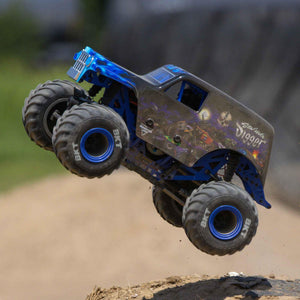 1/18 Mini LMT Son Digger 2S 4X4 RTR Brushed Monster Truck Battery & Charger Included Blue LOS01026T2