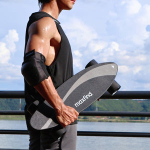Maxfind MAX ONE Electric Skateboards for Beginners and Teens, 1H Fast Charge & Samsung Battery,15MPH & 8 Miles Range, 350W Hub Motor, 3 Speed Modes