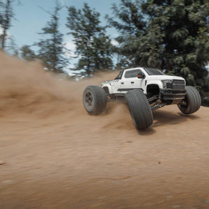 RC Truck Big Rock 6S 4WD BLX 1/7 Monster Truck RTR (Battery and Charger Not Included) White, ARA7612T3