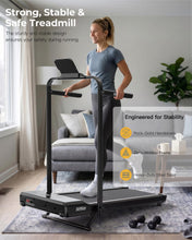 Load image into Gallery viewer, Superun Walking Pad Treadmill with Incline and Handle Bar
