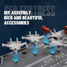 Load image into Gallery viewer, 40CM S19 Remote Controlled Warship Aircraft Carrier Battleship 10km/h 4WD 2.4G RC Boat On Water Lakes Pools Exhibits Models for Boys Kids
