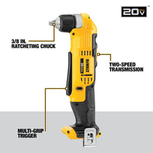 Load image into Gallery viewer, DEWALT 20V MAX Power Tools, 9 Cordless Tool Combo, Impact and Drill Driver, Oscillating Tool, Grinder,Circular and Reciprocating Saw,Right Angle Drill,Speaker,LED Light, 2 Batteries,Charger (DCK940D2)
