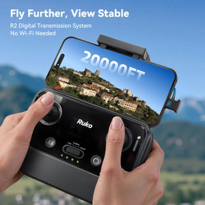 4K, Drones with Camera for Adults 4K Video 8K Photo, Under 249g, 3-Axis Gimbal EIS, 20000ft FPV Transmission, AI Takeoff/Landing (96-Min Flight)