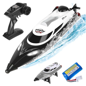RC Boat-Remote Control Boat for Adults-High Speed 35+ KPH for Pool-Toys for Ages 8-13 (Black)