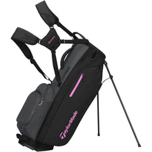 Load image into Gallery viewer, TaylorMade Golf Flextech Crossover Stand Bag Grey/Black/Neon Pink
