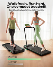 Load image into Gallery viewer, UREVO Strol 2E Smart 2-in-1 Folding Treadmill - Flaxen

