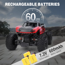 Load image into Gallery viewer, Remote Control Monster Truck, 1:12 Scale 4WD Offroad Waterproof Trucks for Boys 8-12, Amphibious RC Car
