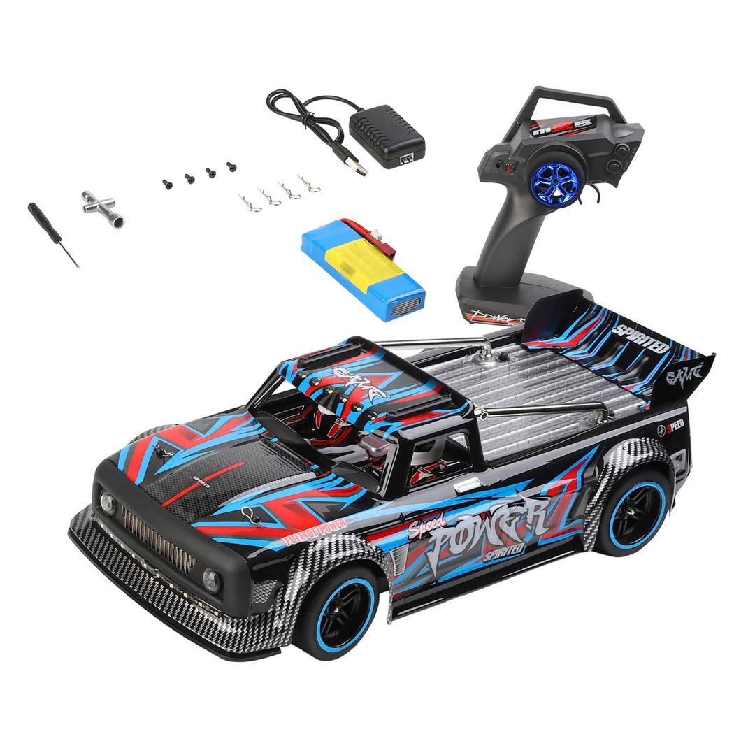 1:10 Scale Brushless Remote Control Car Truck, 60 KM/H High Speed RTR RC Truck, 2.4GHZ Electric RC Car, 4x4 Off Road