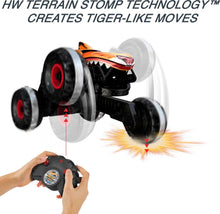 Load image into Gallery viewer, Hot Wheels RC Toy, Remote-Control Monster Trucks Unstoppable Tiger Shark in 1:15 Scale with Terrain Action Tires
