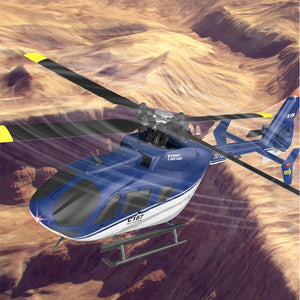 C187 Remote Controlled Heli Aircraft Plane RC Helicopter add Optical Flow Positioning Single Rotor No Ailerons 6-Axis Gyroscope